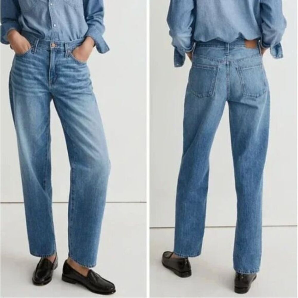 NEW Madewell The‎ Slouchy Boyjean Rosewell Wash, 25